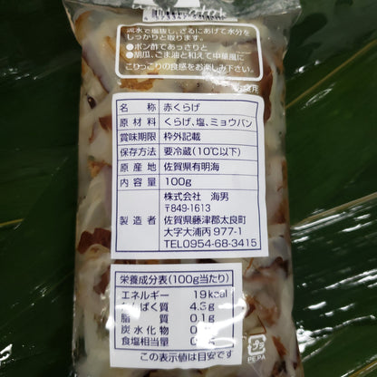 有明の赤クラゲ