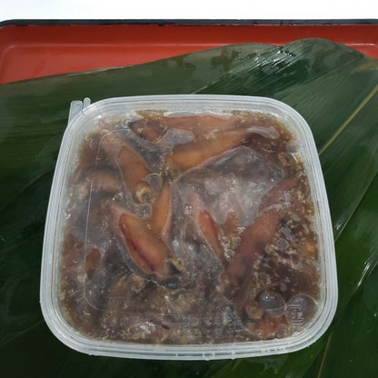 船上ホタルイカ沖漬け